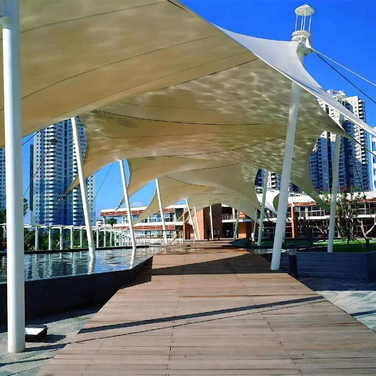 碌曲县膜结构景观棚