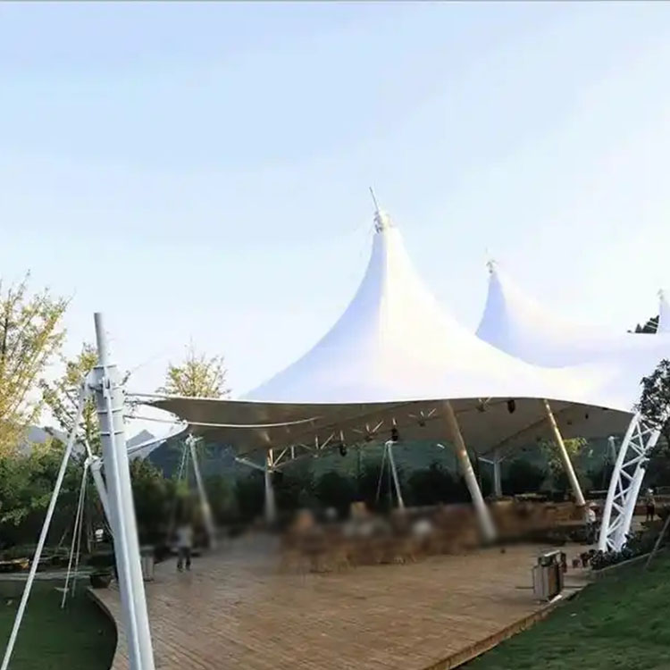 碌曲县膜结构景观棚