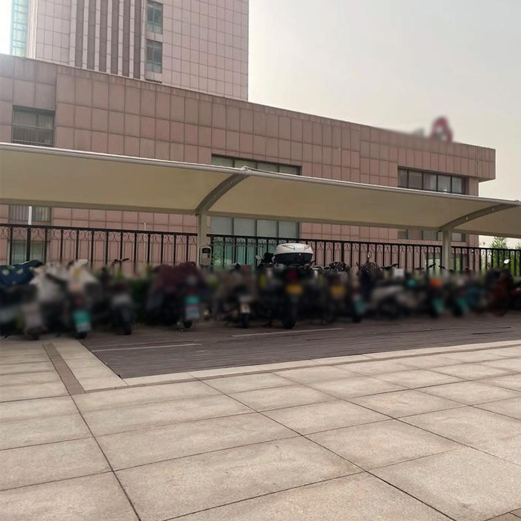 碌曲县膜结构电动车棚