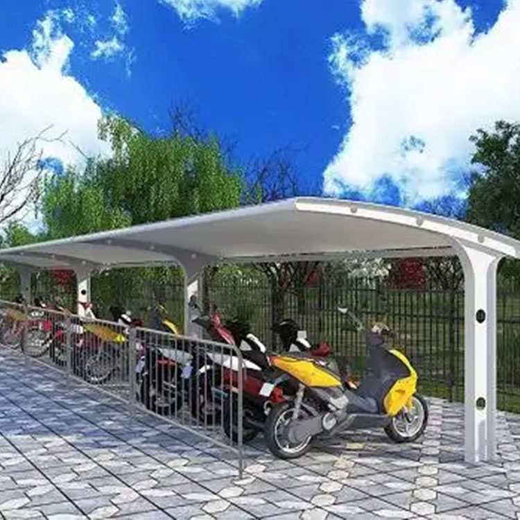 碌曲县膜结构电动车棚